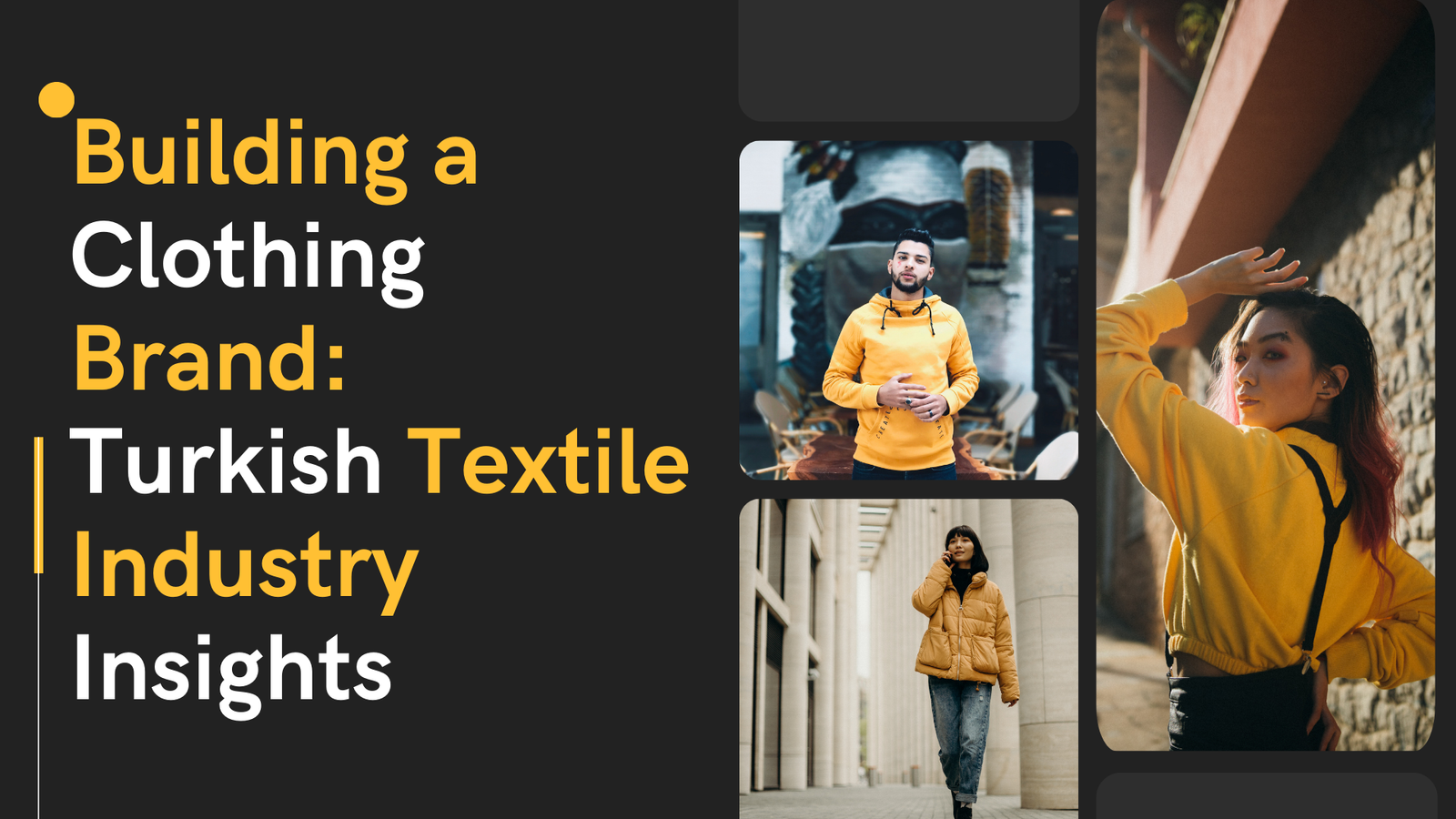 Building a clothing brand with Turkish textile industry insights, featuring sustainable fashion and modern streetwear designs.