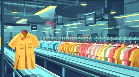 Turkish clothing manufacturer workshop collaborating with European fashion brand.