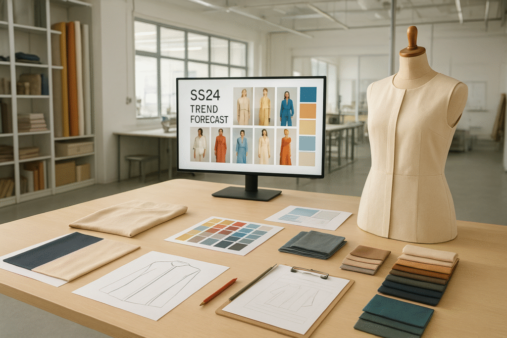 The birth of a new season: meticulous 
planning and sample development are the first steps to a successful SS26 line.

Turkish clothing manufacturer