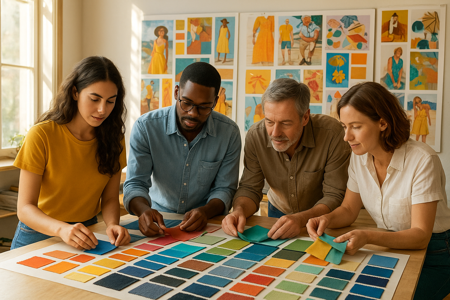 SS26 fabric and trend development with a Turkish clothing manufacturer.