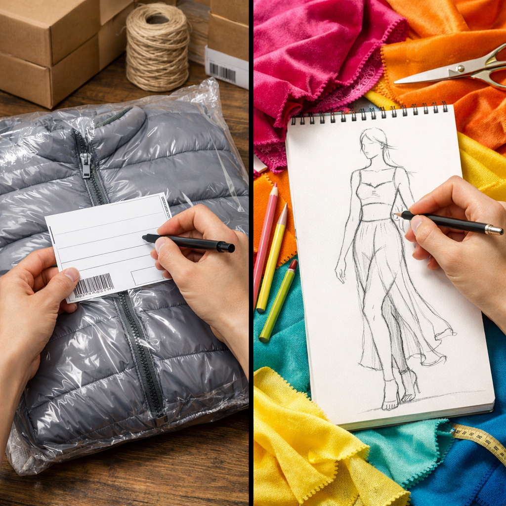 Bridging seasons: finalizing Winter 2026 and sketching SS27 with a Turkish manufacturer.